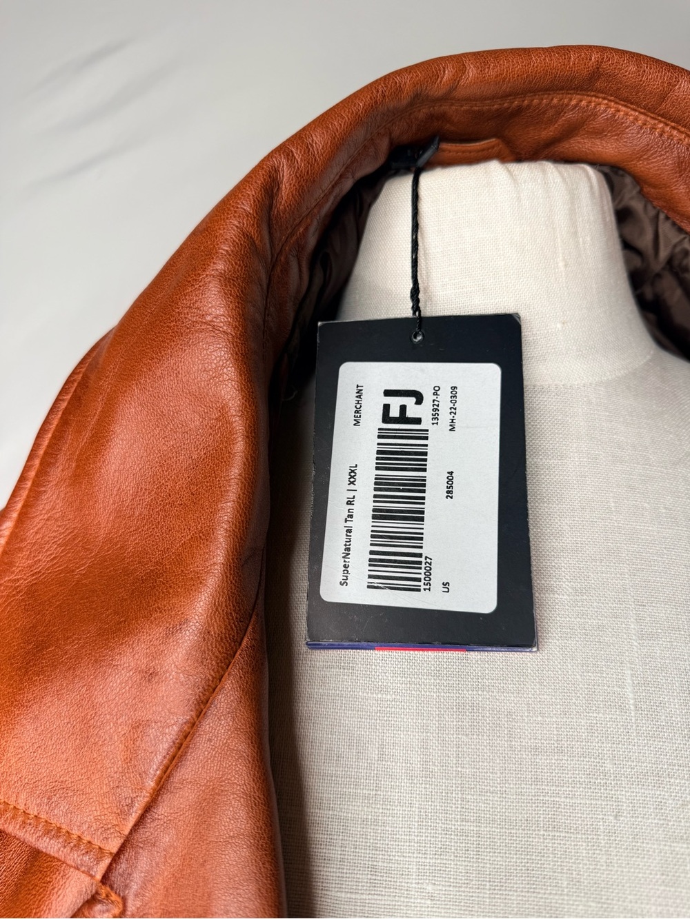 NWT Fjackets 100% Genuine Leather Coat / Jacket - Size XXXL - Picture 10 of 10